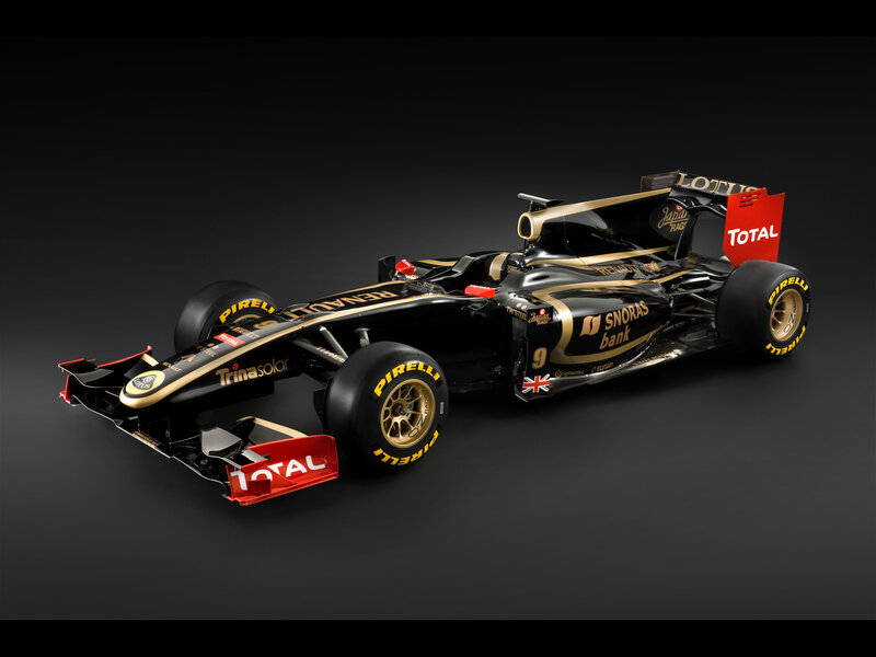 Black and Gold Race Car — Dramatic