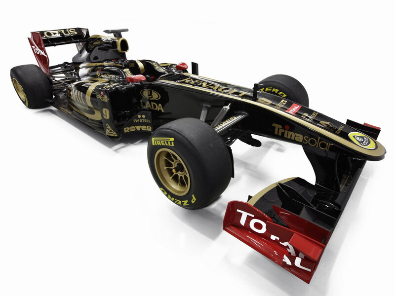 Black and Gold Race Car — Neutral