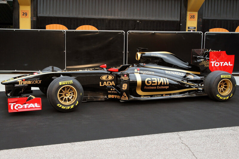 Black and Gold Race Car — Static