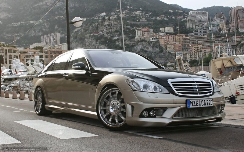 Black and Gold Sedan