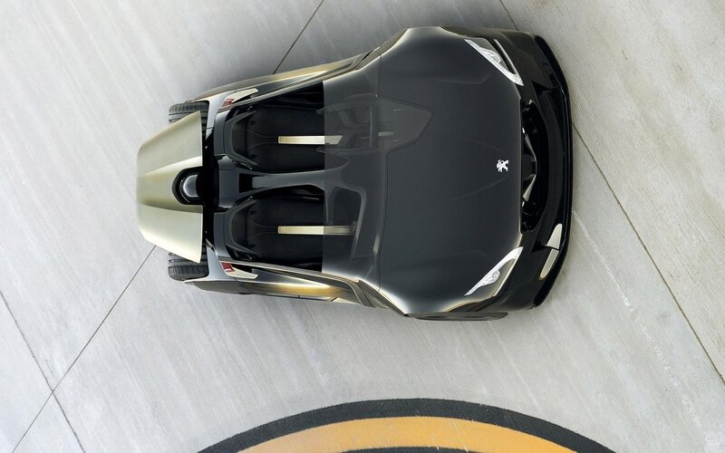 Black and Gold Sports Car — Modern