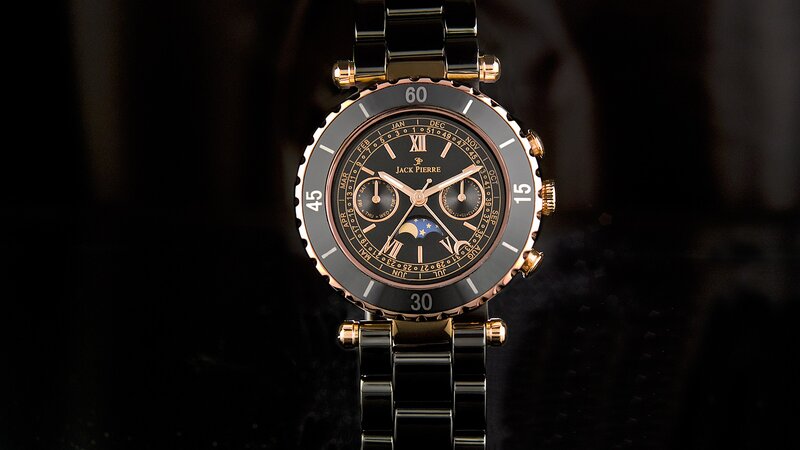 Black and Gold Watch