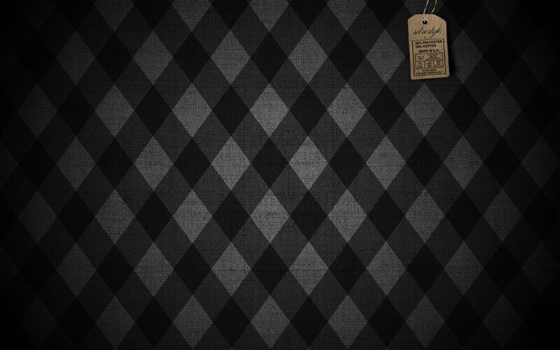 black and gray argyle pattern
