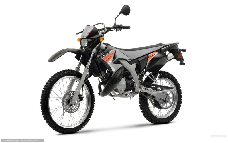 Black and Gray Dirt Bike — Neutral