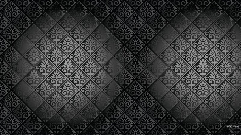 Black and Gray Pattern