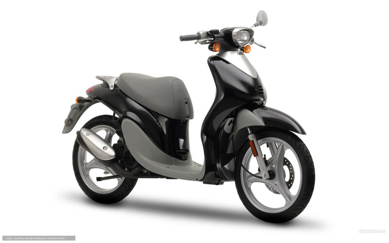Black and Gray Scooter — Neutral, Photograph, Seat, Headlight