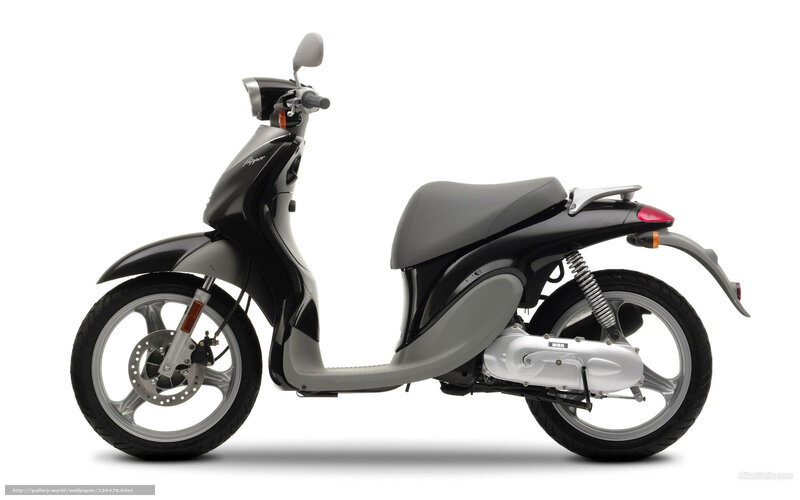 Black and Gray Scooter — Neutral, Photograph, Wheel
