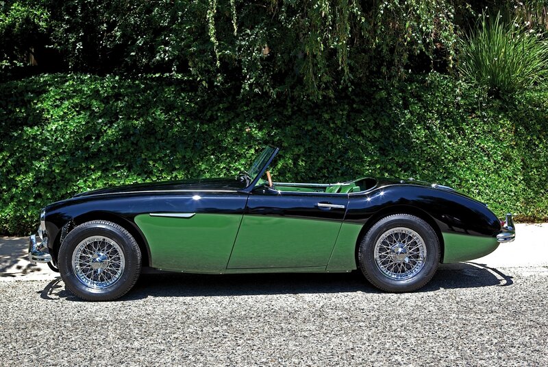 Black and Green Convertible