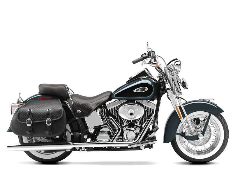 black and green harley-davidson motorcycle