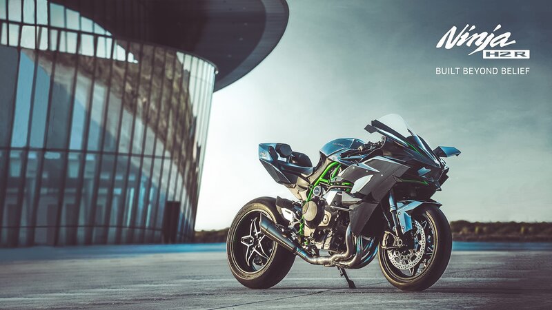 Black and Green Motorcycle — Dramatic, Afternoon