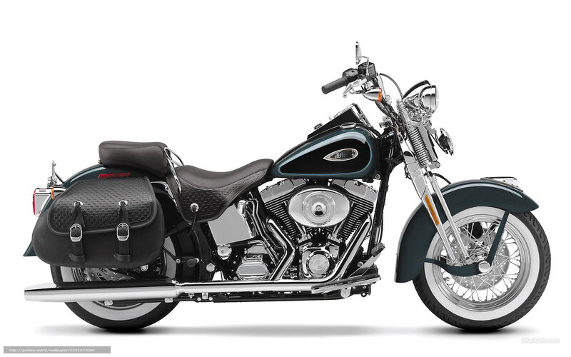 Black and Green Motorcycle