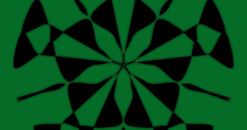 Black and Green Pattern