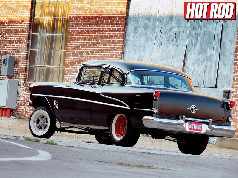 Black and Orange Classic Car