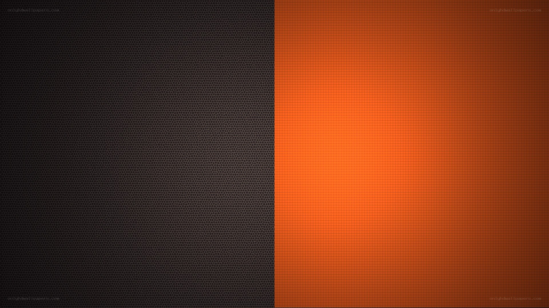 black and orange grid pattern