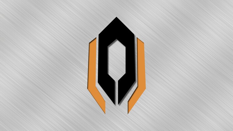 Black and Orange Logo