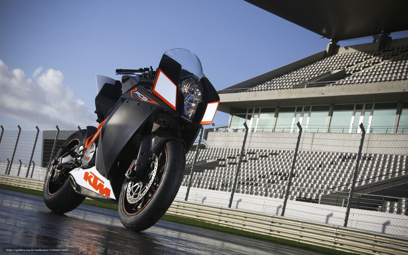 Black and Orange Motorcycle — Dramatic, Afternoon, Photograph