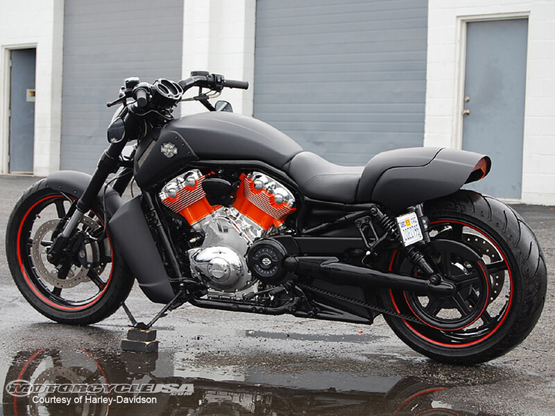 Black and Orange Motorcycle — Neutral, Photograph