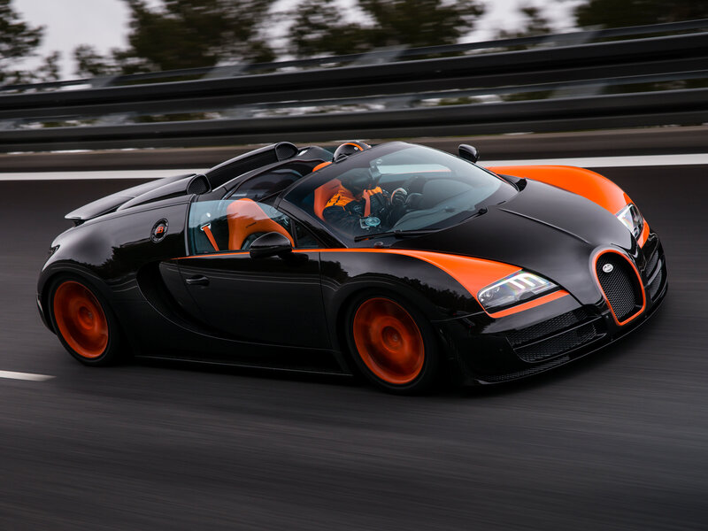 Black and Orange Sports Car — Dynamic, Photograph, Driver, Race Track