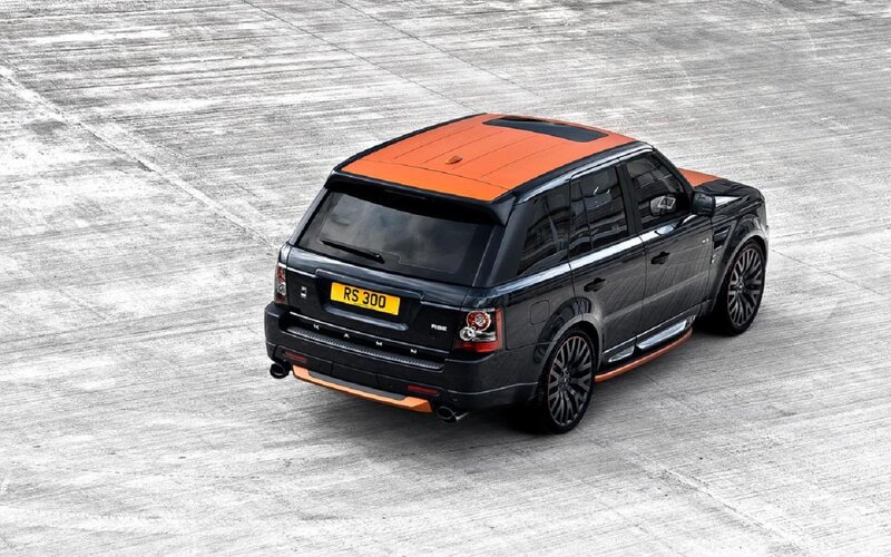 Black and Orange SUV — Neutral