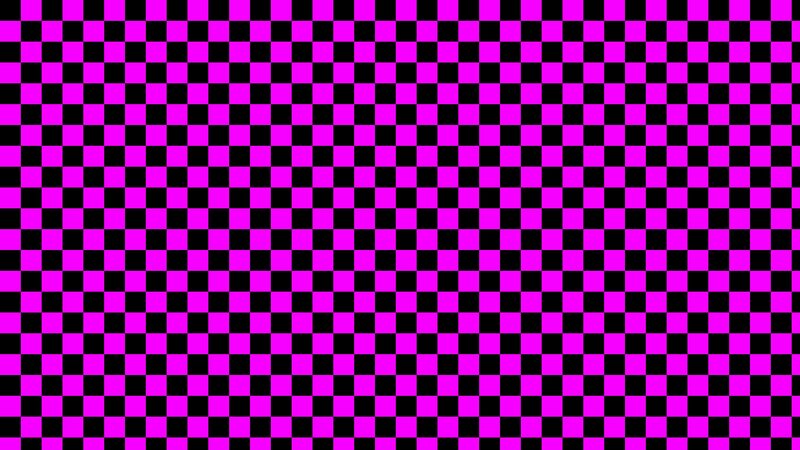 Black and Pink Checkerboard