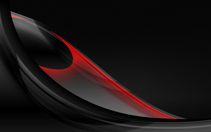 Black and Red Abstract Shape