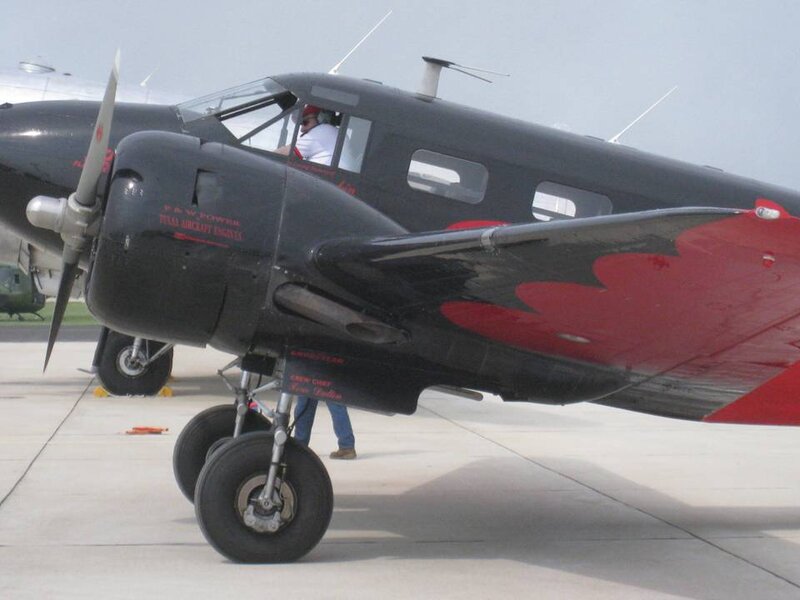 Black and Red Airplane — Calm
