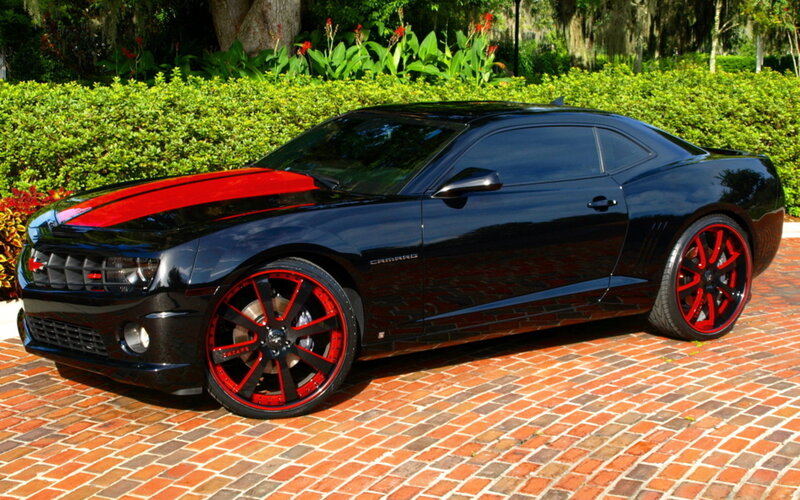 Black and Red Camaro — Calm