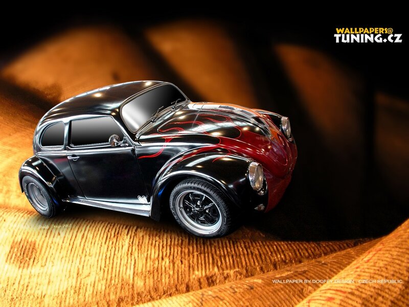 Black and Red Car — Dramatic, 3d Render