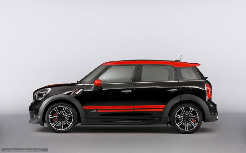 Black and Red Car — Neutral, Photograph, Side View, Studio