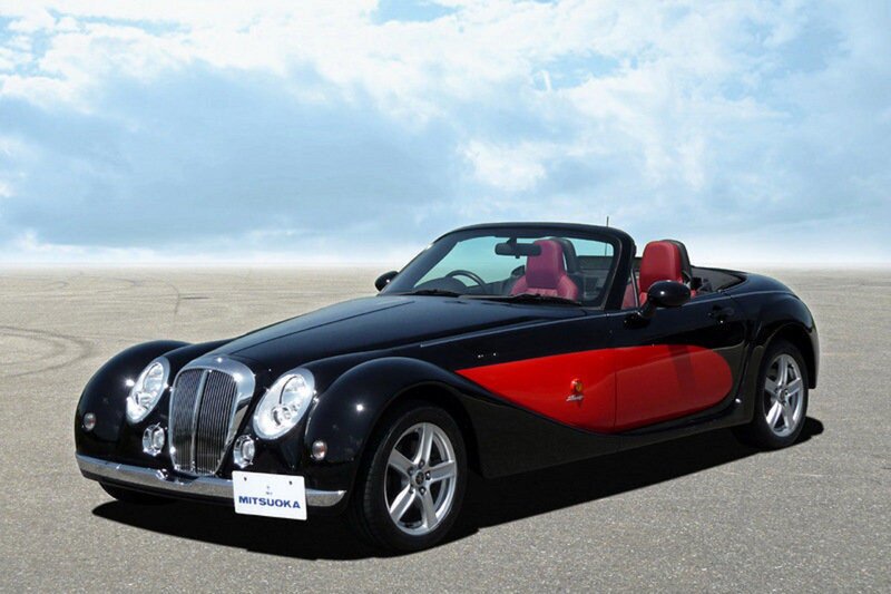 Black and Red Convertible Car — Serene