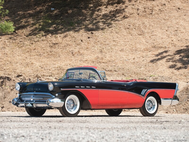 Black and Red Convertible — Serene, Afternoon