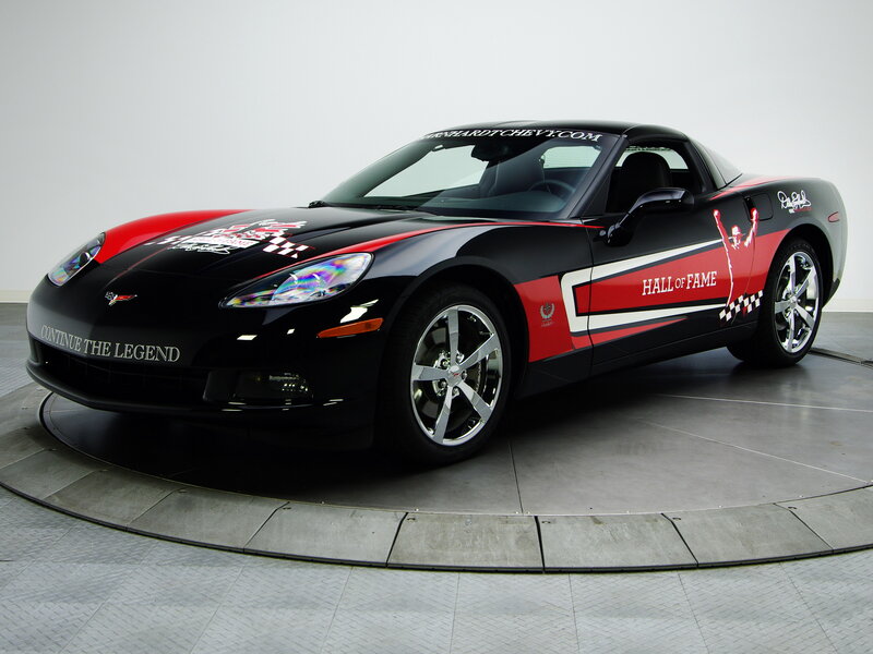 Black and Red Corvette