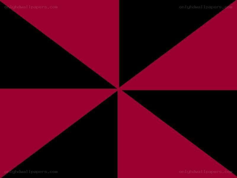 black and red geometric pattern
