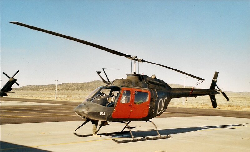 Black and Red Helicopter