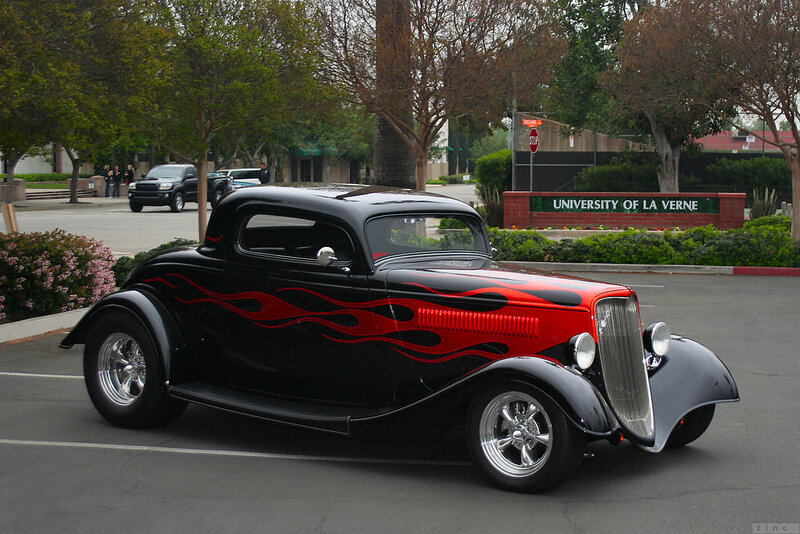 Black and Red Hot Rod — Calm