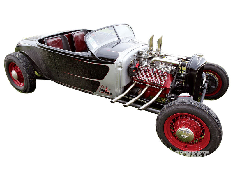Black and Red Hot Rod — Mechanical