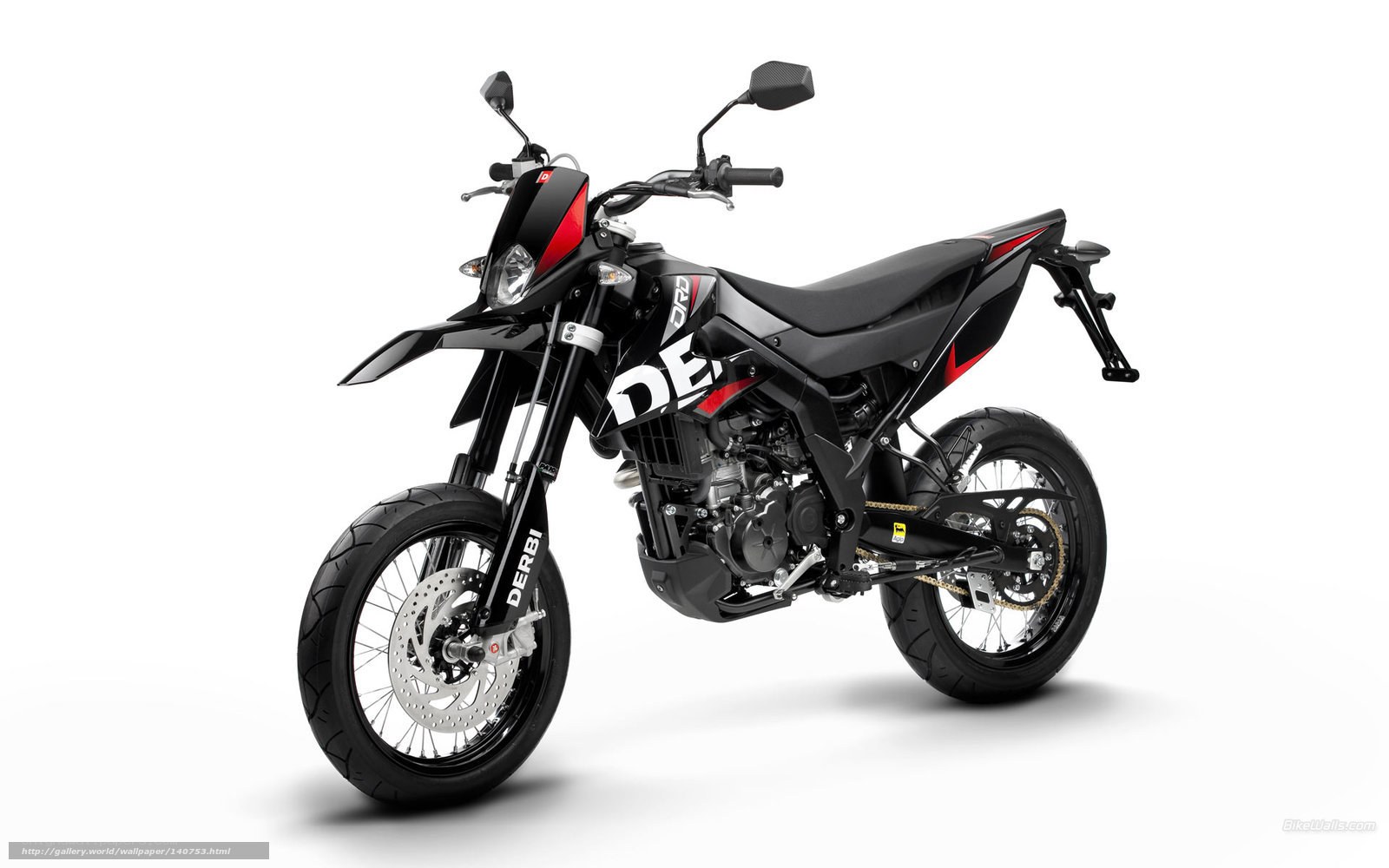 black and red motorcycle