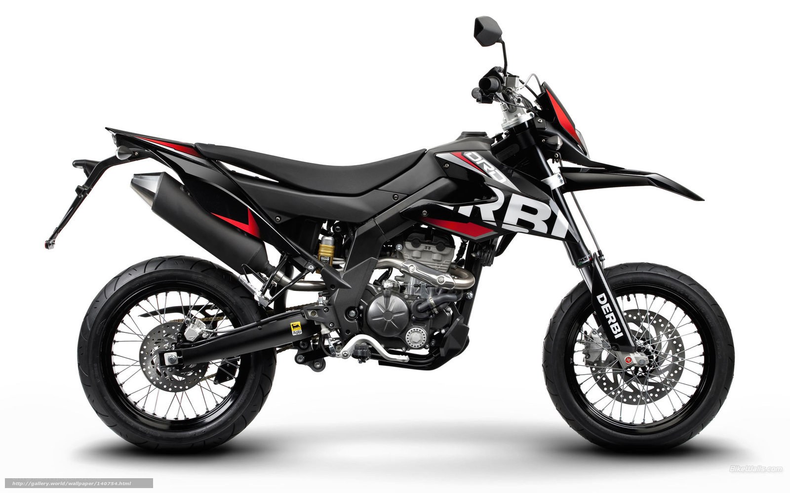 black and red motorcycle