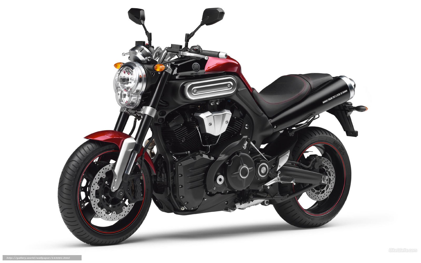 black and red motorcycle