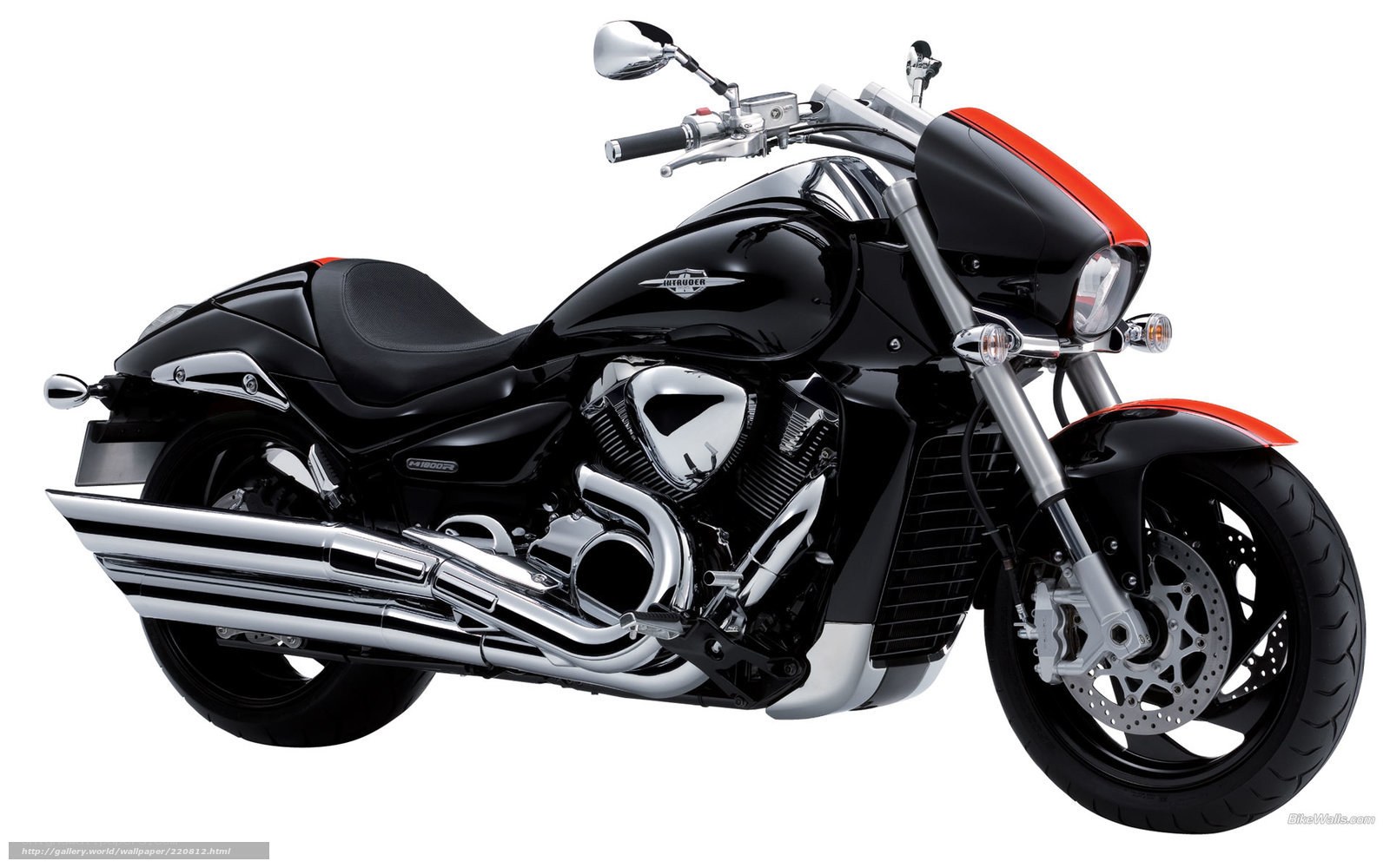 black and red motorcycle
