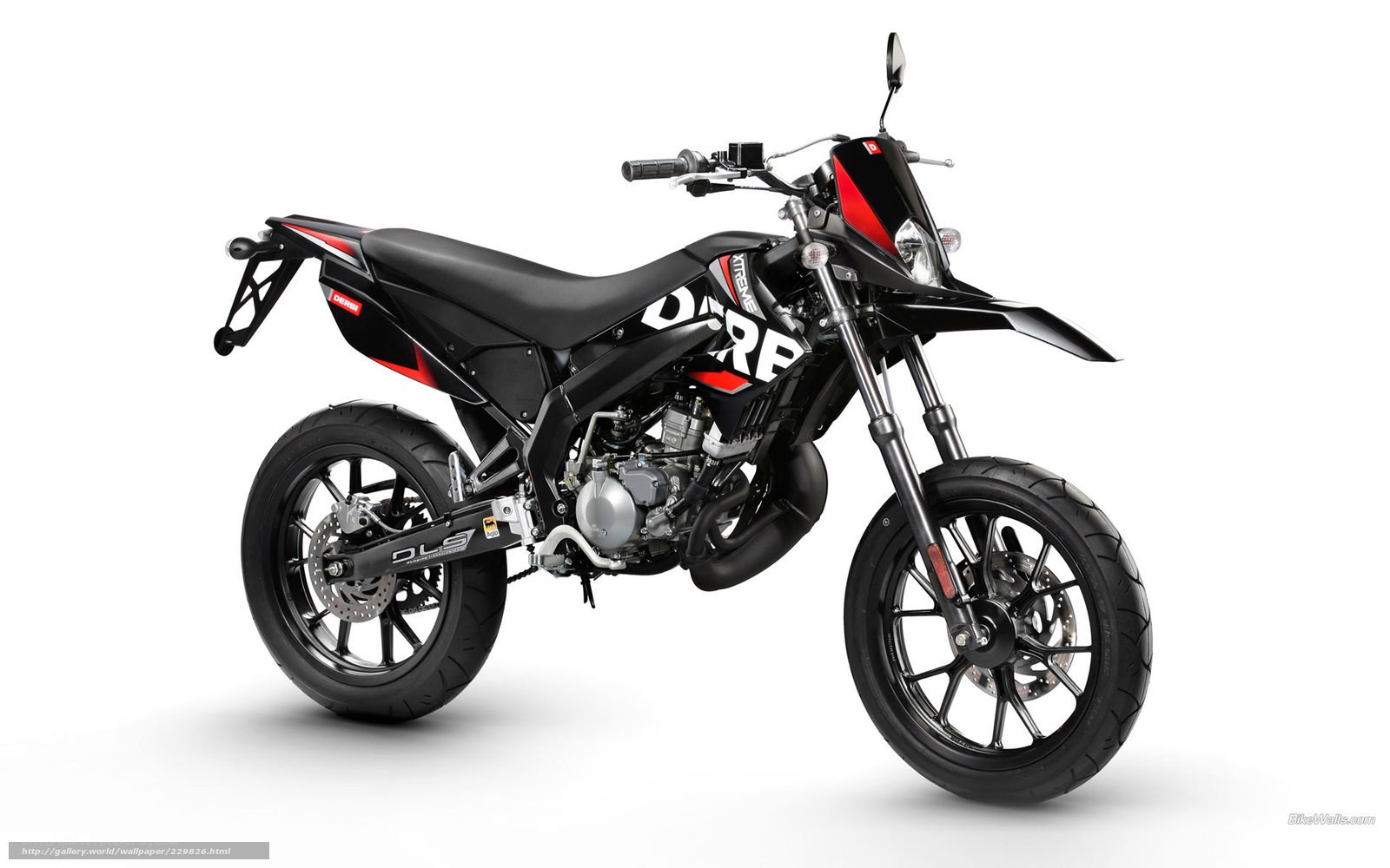 black and red motorcycle