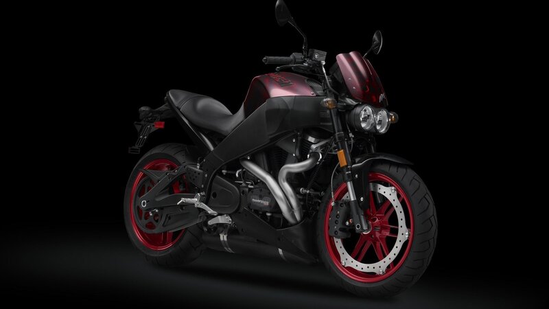 black and red motorcycle