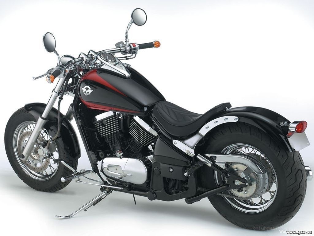 black and red motorcycle