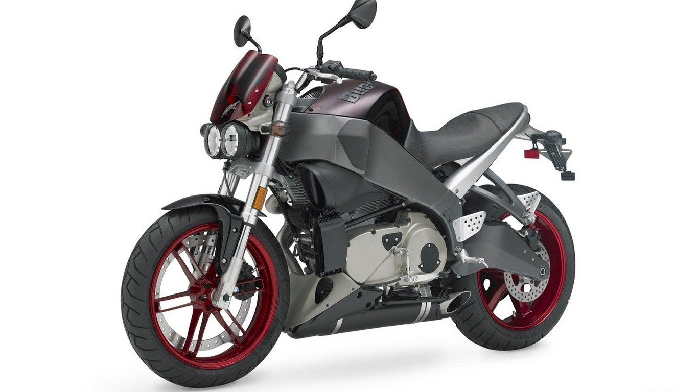 black and red motorcycle