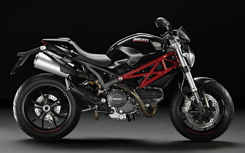 Black and Red Motorcycle — Dramatic, Photograph, Exhaust