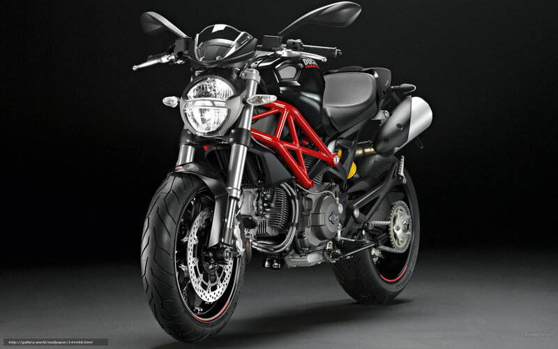 Black and Red Motorcycle — Dramatic, Photograph, Headlight