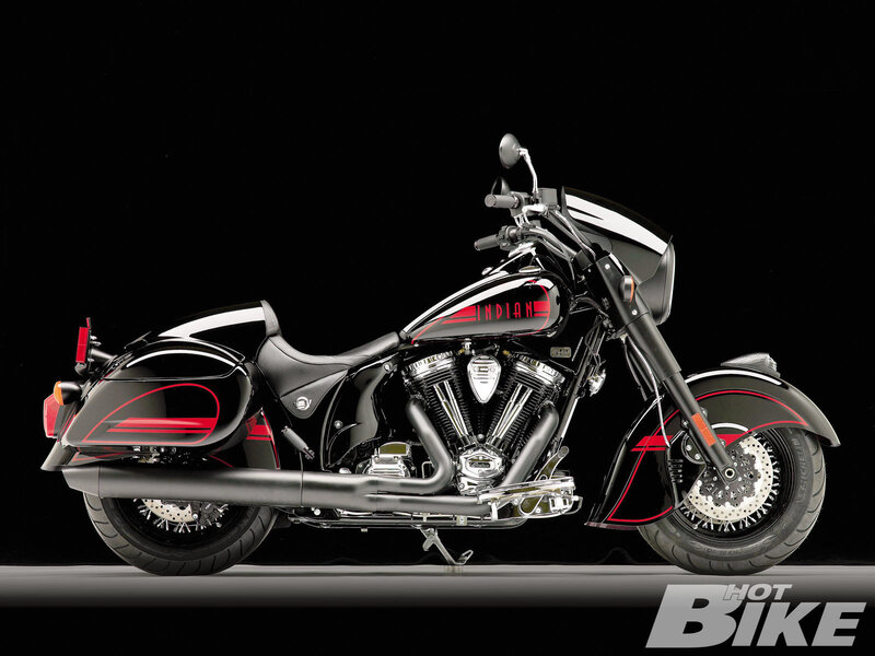 Black and Red Motorcycle — Dramatic