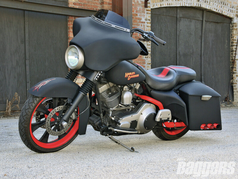 Black and Red Motorcycle — Neutral, Afternoon