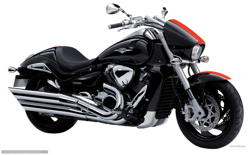 Black and Red Motorcycle — Neutral, Photograph, Chrome Exhaust, Seat