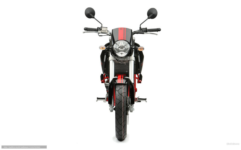 Black and Red Motorcycle — Neutral, Photograph, Headlight